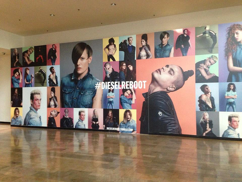 Event display and installation